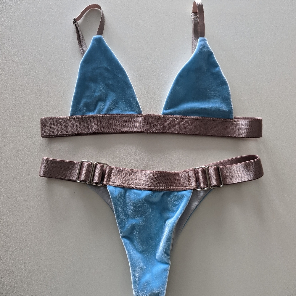 Boutique JYork Velvet Swimsuit
